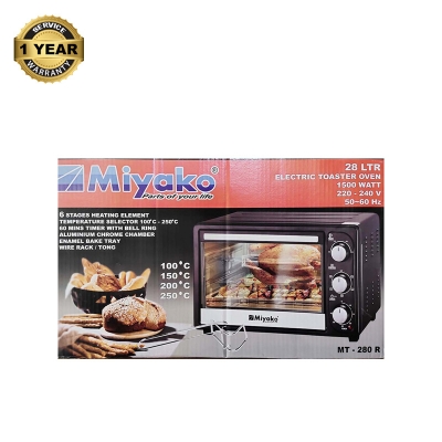 Picture of Miyako Multi Purpose Electric Toaster Oven (MT-280R)