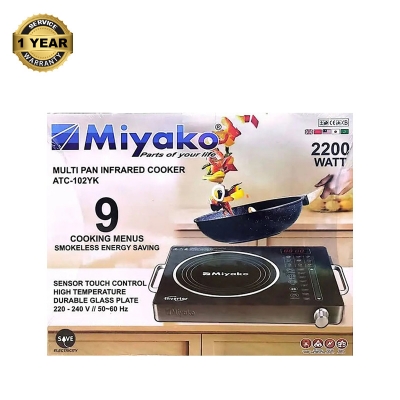 Picture of 2200W Miyako Multi Pan Infrared Cooker ATC-102YK 