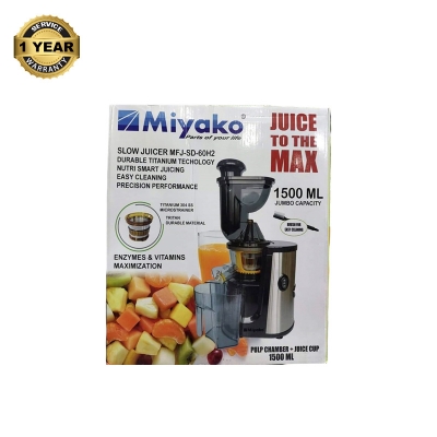 Picture of Miyako 1500ML Slow Juicer MFJ-SD-60H2 Multicolor
