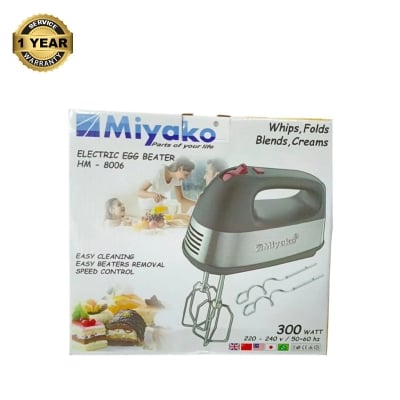 Picture of Miyako electric hand mixer GTM-8006 300W Multicolor