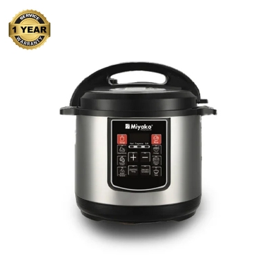 Picture of Miyako 5 Liter Electric Pressure Cooker EPC-502 With 8 Cooking Setup Multicolor