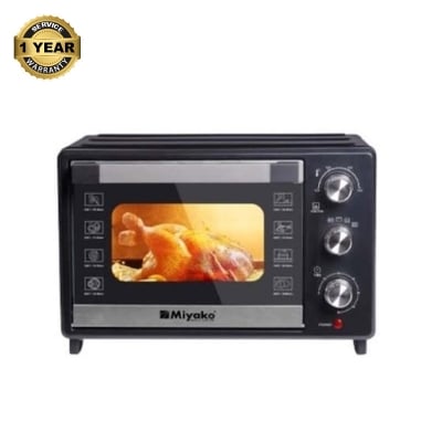 Picture of 27 Liter Miyako Electric Oven MT-827RCL Or MT-827BLKRB Black