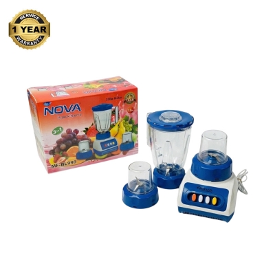 Picture of Nova/ Narita/ Noawake Blender plus mixer grinder 250/300/350 watt 3 in 1 Mixed color Multi-Color