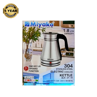 Picture of 1.8 Liter Miyako electric kettle MJK-37-18 Multicolor