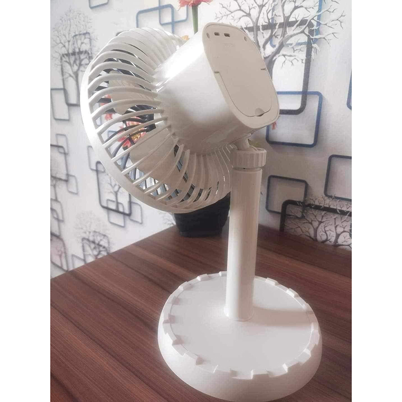 Picture of Table Fan - JY Super JY-2218 Rechargeable Portable Mini Table Fan - AC/DC-Multicolor