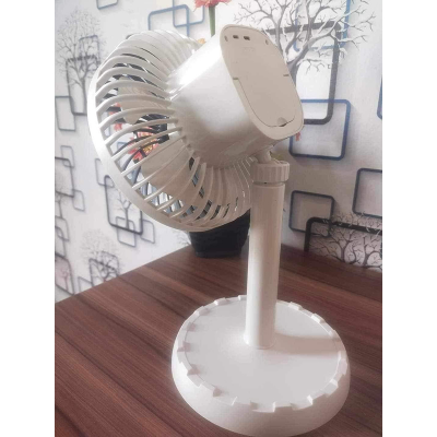 Picture of Table Fan - JY Super JY-2218 Rechargeable Portable Mini Table Fan - AC/DC-Multicolor