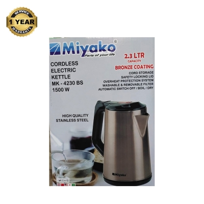 Picture of 2.3 Liter Miyako Electric Kettle MK-4230 BS Multicolor