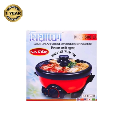 Picture of 5 Liter Miyako MC-500D Full Automatic Multi Cooker, Electric curry cooker with Removable nonstick pan cooking and warming system 500D-DOUBLEPOT