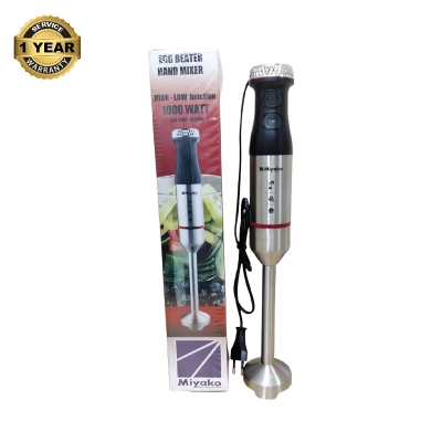 Picture of Miyako Electric Hand Blender/ Hand Mixer/ Egg Beater 1000 watt HB-7701 High & Low Function Multicolor