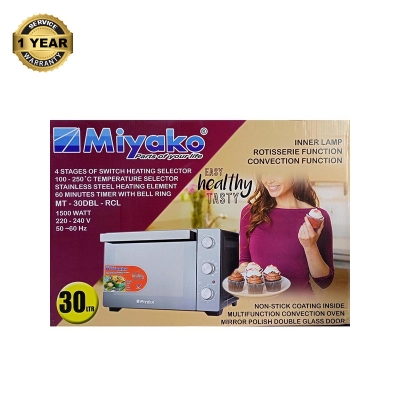 Picture of Miyako 30 Liter Convection Electric Oven MT-30DBL Mixed