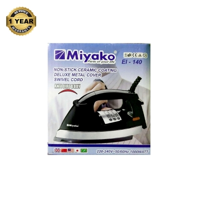 Picture of Miyako Heavy Weight Automatic Electric Dry Iron EI-140 Multicolor
