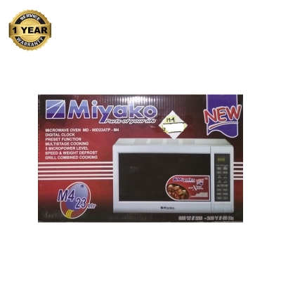 Picture of Miyako M4 Microwave Oven 23L Capacity Kitchen Appliance White