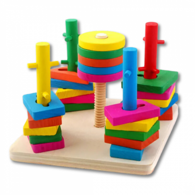 Picture of 5 Sets of Column Building Block