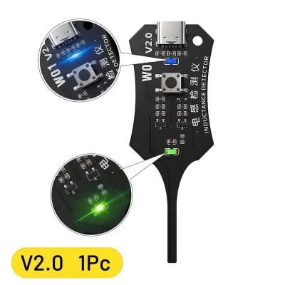Picture of Motherboard Coil Tester Inductor Detector Tool for PC Repair Electromagnetic Induction Quick Fault Check Multicolor similar RELIFE XA5 OSW-01 