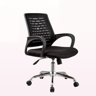 Picture of Midbac Mesh Chair - Black (Black)