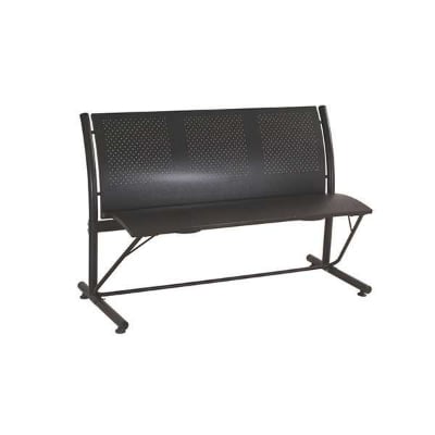 Picture of 3-SEATED WAITING CHAIR ALL BLACK (Black)