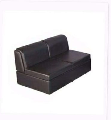 Picture of Wood and Foam Sofa - Black (Black)
