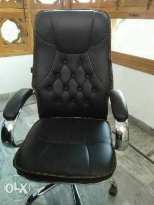 Picture of New Model Revolving Chair - BLACK (Black)