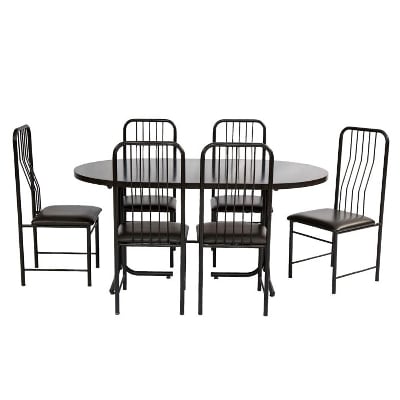 Picture of ডাইনিং সেট-6 সিটের চেয়ার - table (Black)
