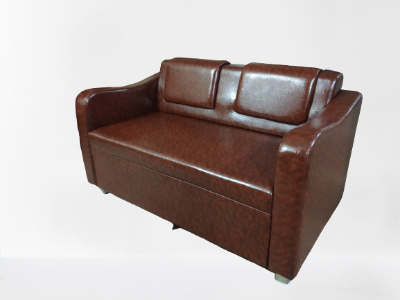 Picture of 2 Seater Arm Sofa - Medium Quality (Brown)
