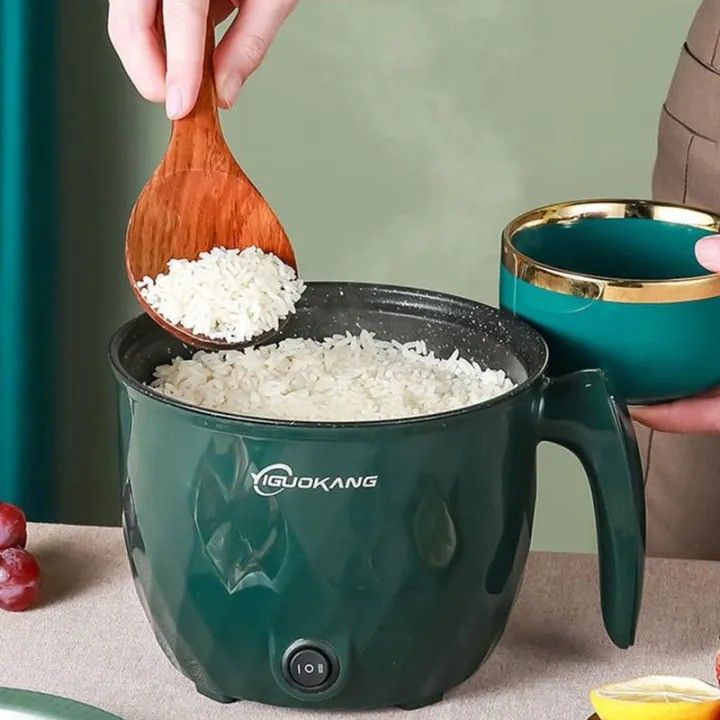 Picture of Electric Cooker for Dorm Cooking Blue