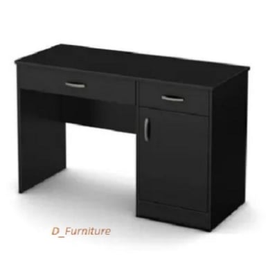 Picture of Office Table - Melamine Board (Black)