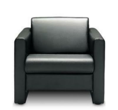 Picture of One Seater Sofa - BLACK (Black)