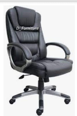 Picture of Swivel Revolving Chair - BLACK (Black)