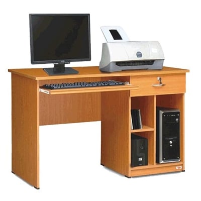 Picture of Laminated Board Computer Table (Chocolate)