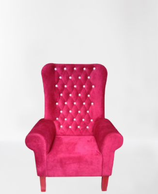 Picture of Stylish Single Sofa - King Sofa (Red)