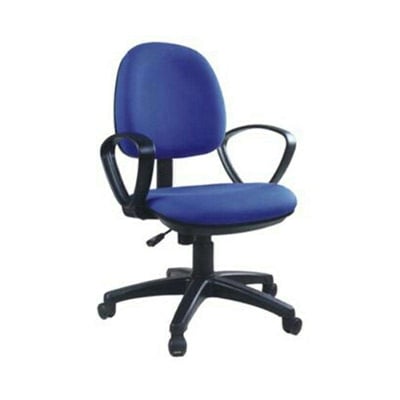 Picture of Designable Swivel Revolving Chair - High Quality (Blue)