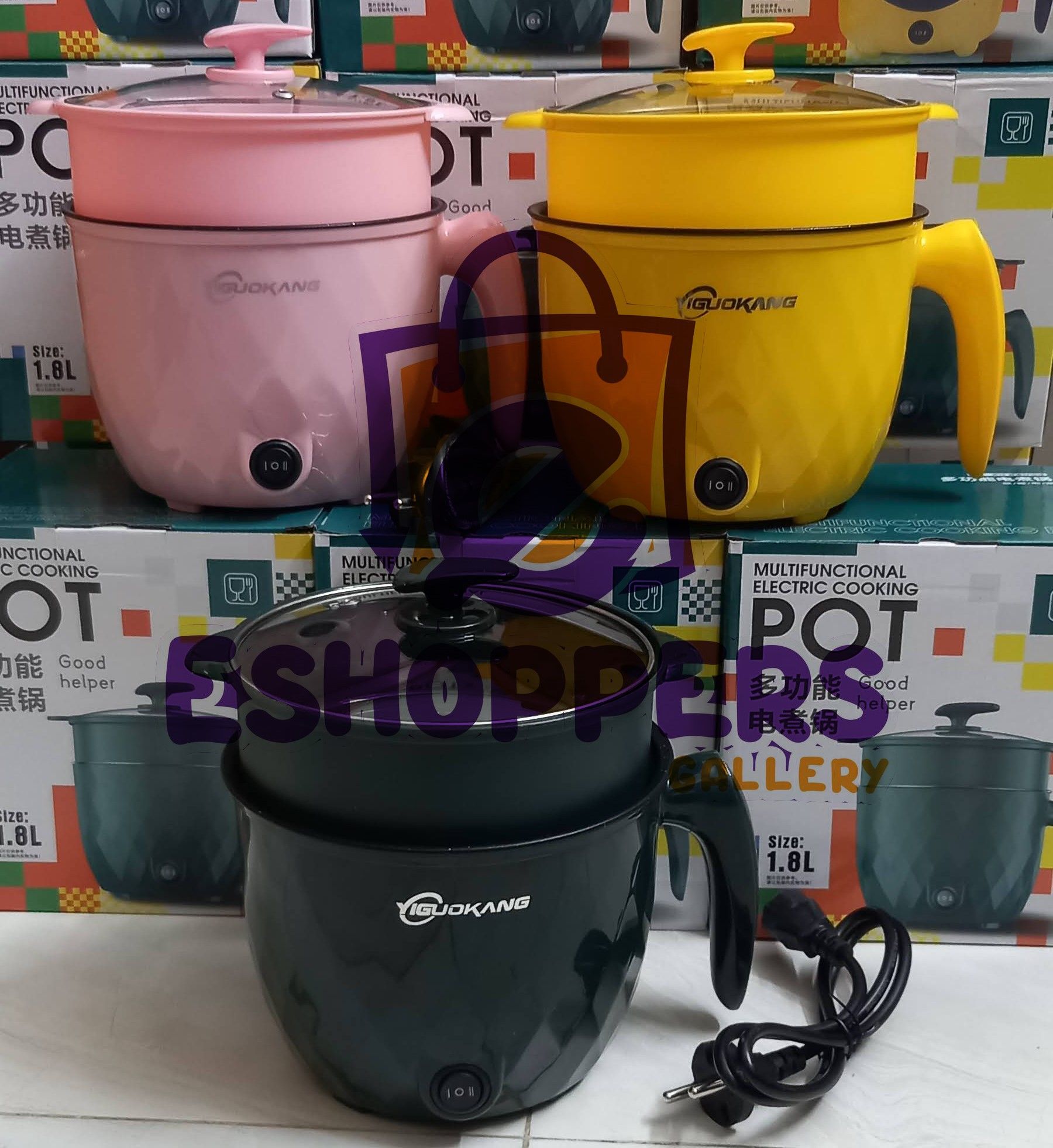 Picture of Energy-Efficient Pot for Quick Meals Yellow