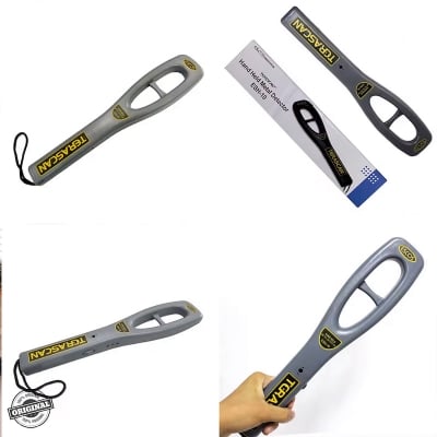 Picture of Factory Price ESH10 Small Handheld Body Scanning Terascan Metal Detector Deep Gray 