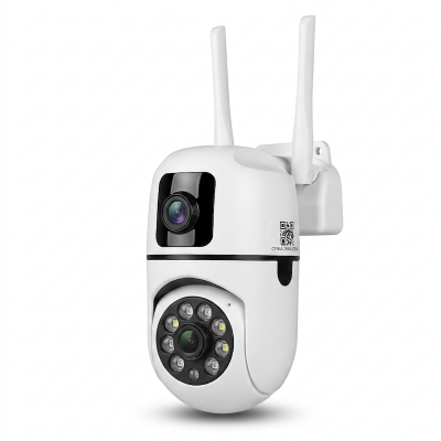 Picture of Dual Lens Mini Ip Camera White 