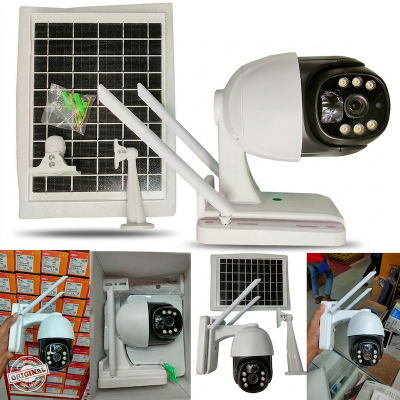 Picture of Q24 Solar & Sim System 48H Battery Backup Ip Camera White 