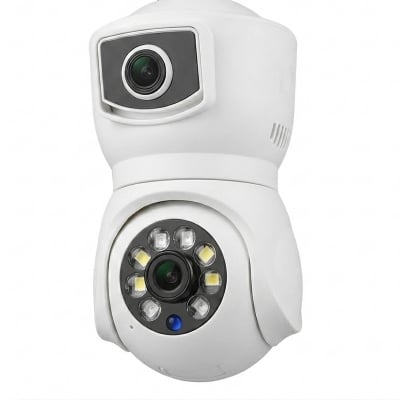Picture of Q27 Dual lens ( White ) Outdoor Bulb Ip Camera White 