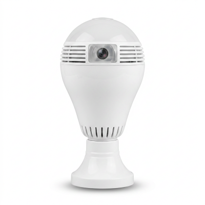 Picture of Panaromic Bulb Ip Camera White 