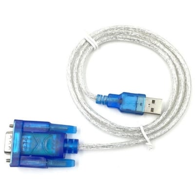Picture of USB to RS232 Serial Port DB9 9 Pin Male COM Port Converter Adapter Cable PDA Multicolor 