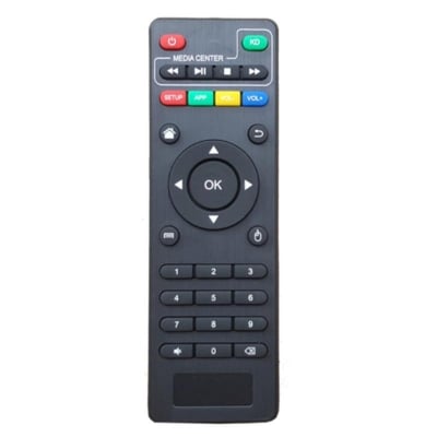 Picture of Spare Remote For OTT TV Box MXQ X96 T95X X96 Mini Android TV Box Black 