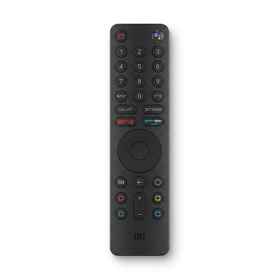 Picture of Bluetooth Remote Works with Xiaomi Smart TV, Mi TV Box and Mi TV Box S with Google Voice Assistance Function Black 