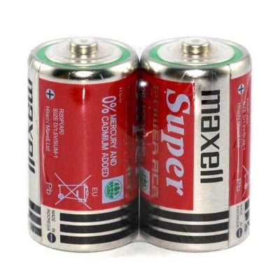 Picture of Maxell Super Power Ace Red Battery Multicolor 
