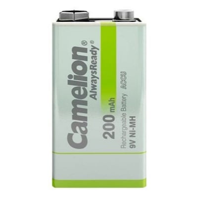 Picture of 9V Rechargeable battery 200mAh Camelion Multicolor 
