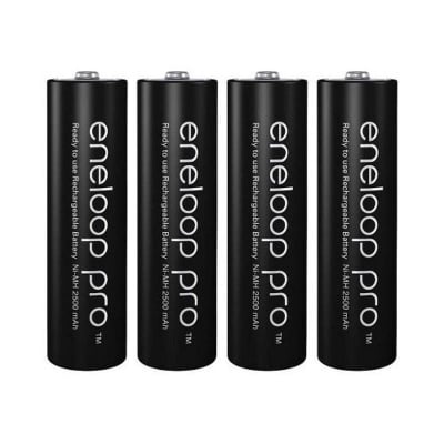 Picture of Panasonic eneloop pro AA Rechargeable Battery (Pack of 4) Multicolor 