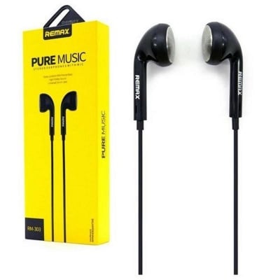 Picture of REMAX RM-303 Pure Music Surround Earphone Black 