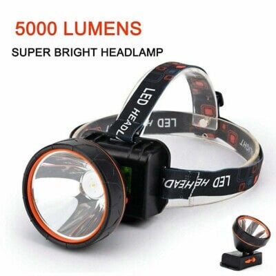 Picture of Sunfun SF-1151 LED Rechargeable Headlamp Black 
