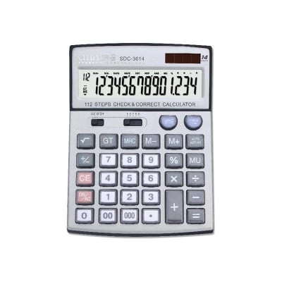 Picture of badgeCitiplus 12-Digits Desktop Calculator Multicolor 