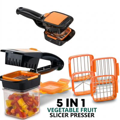 Picture of Nicer Dicer Quick 5 in 1 Vegetable Cutter Multicolor 