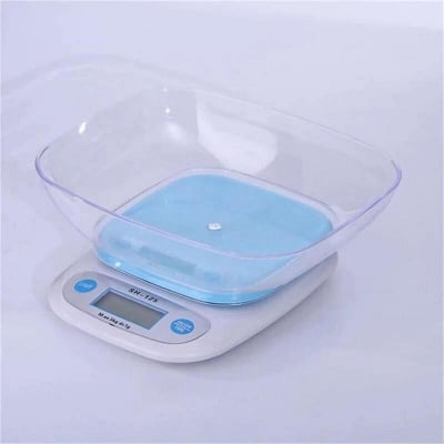 Picture of Digital Kitchen Scale Electronic Food Scale Portable Coffee Scale Household Steelyard 200G/0.01g 5KG/1g Kitchen Weight Scale Multicolor 