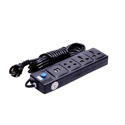 Picture of Maxline ML-512 Multiplug 5 Port Extention Socket 5 Meters Black 