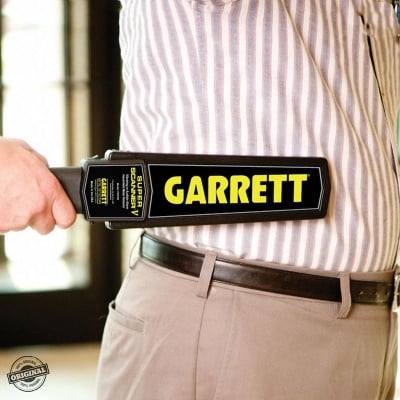 Picture of Garrett scanner handheld metal detector Black 